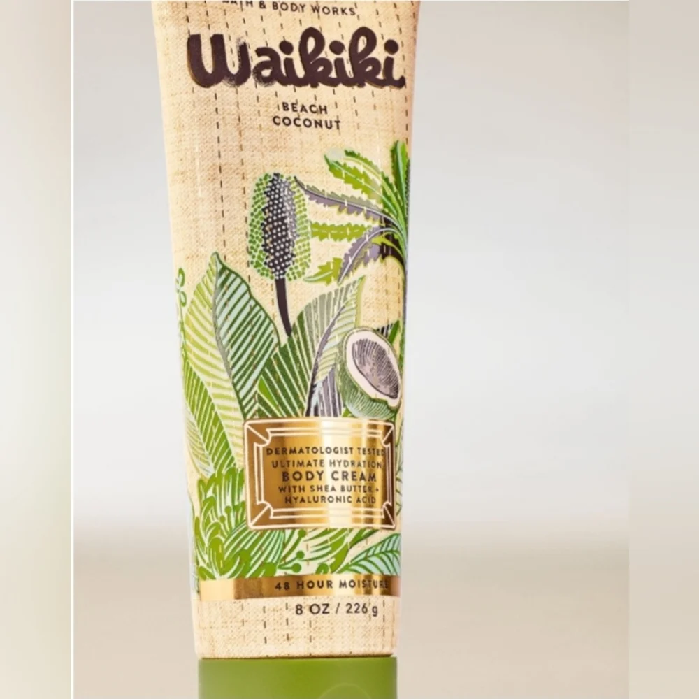 Bath & Body Works Waikiki Beach Coconut Body Cream New - Picture 2 of 2